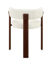Tavia  Stuhl Creme Walnuss