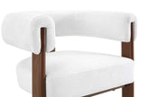 Velvet Stuhl Creme