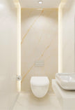 PVC Marmorplatte Hochglanz Capuccino 250x120x0,3cm