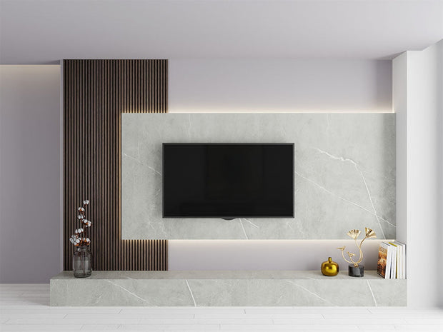 SPC Marmorplatte Matt Luna Grey  260x120x0,3cm