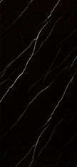 PVC Marmorplatte Hochglanz Schwarz 250x122x0,3cm