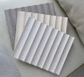 Wave Paneele helles Beige 270x25 cm Wandpaneele