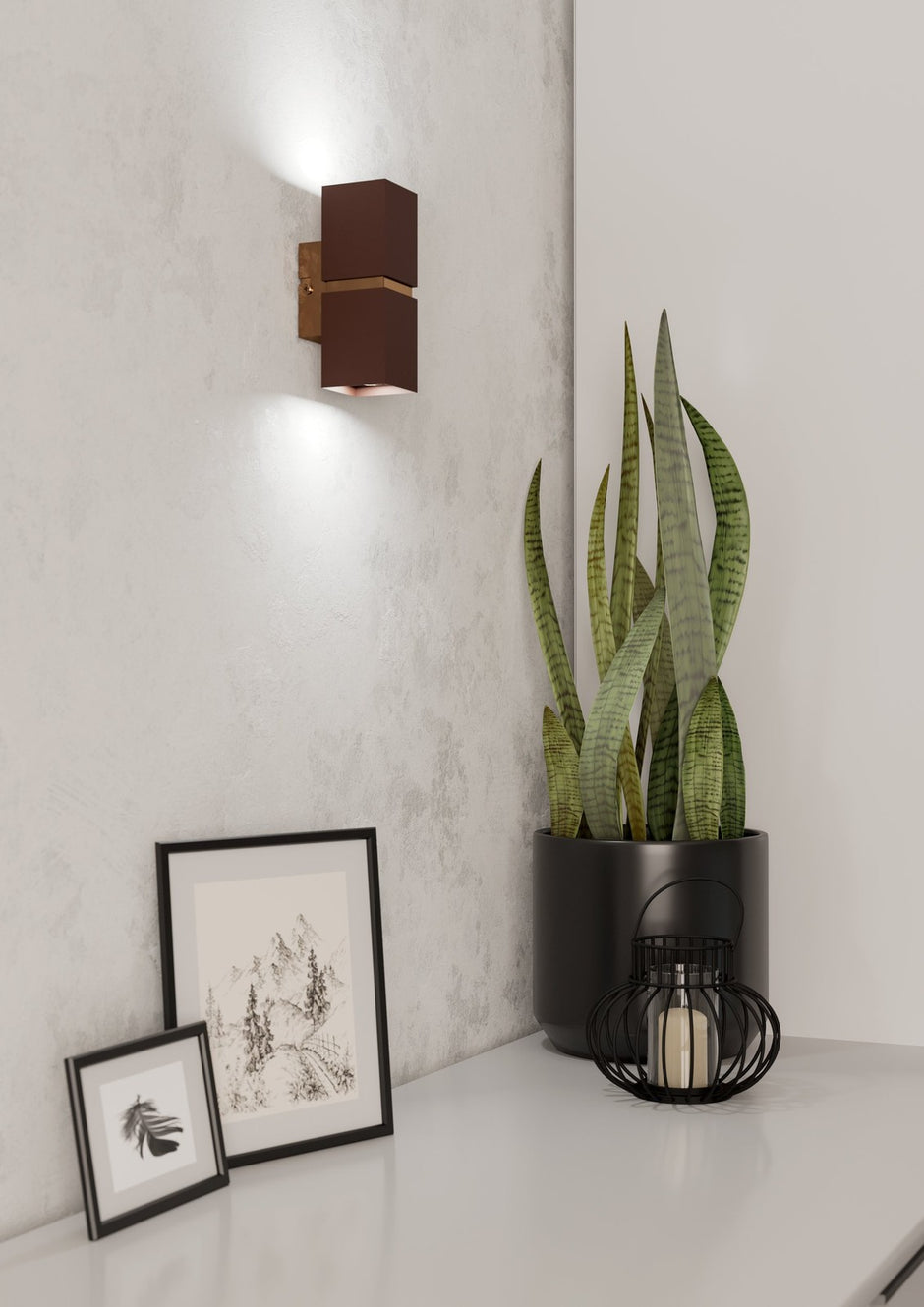 Roma Lampen  Bronze